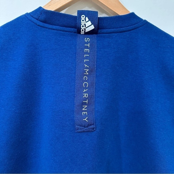Stella McCartney x Adidas Sweatshirt Vest Blue Size Medium - Picture 8 of 8